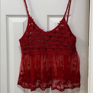 See through tank top